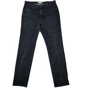 Spoke 14oz Japanese Denim Jeans Men Build C 34x33 Dark Wash Slim Straight luxury